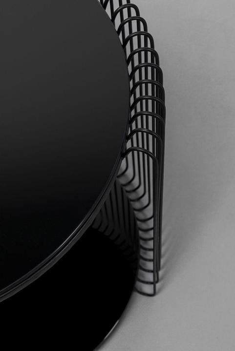 Image du produit Kare Design Beistelltisch Wire Double Schwarz (2/Set)