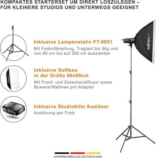 Actual product image Walimex pro Emerger 200 Set Single (200 W, Set)