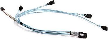 Produktbild Supermicro CBL-0190L, SAS/SATA-Kabel-Set (43 cm)