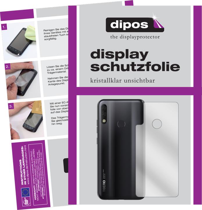 Actual product image Dipos Screen Protector Crystalclear (1 pcs., Tecno Camon 11 Pro)