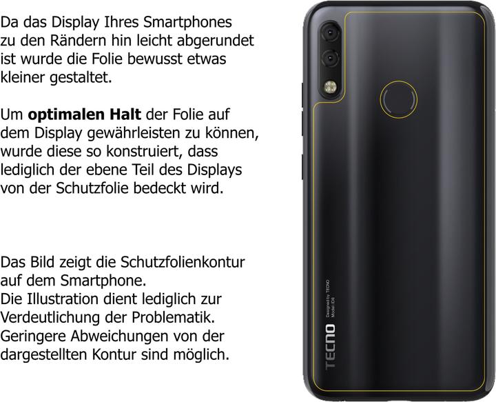 Actual product image Dipos Screen Protector Crystalclear (1 pcs., Tecno Camon 11 Pro)