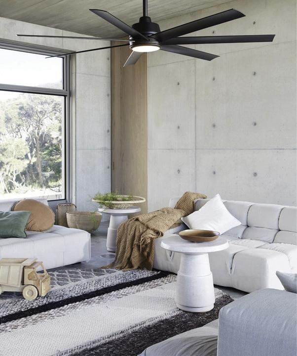 Produktbild Beacon DC Deckenventilator Atlanta Schwarz mit LED