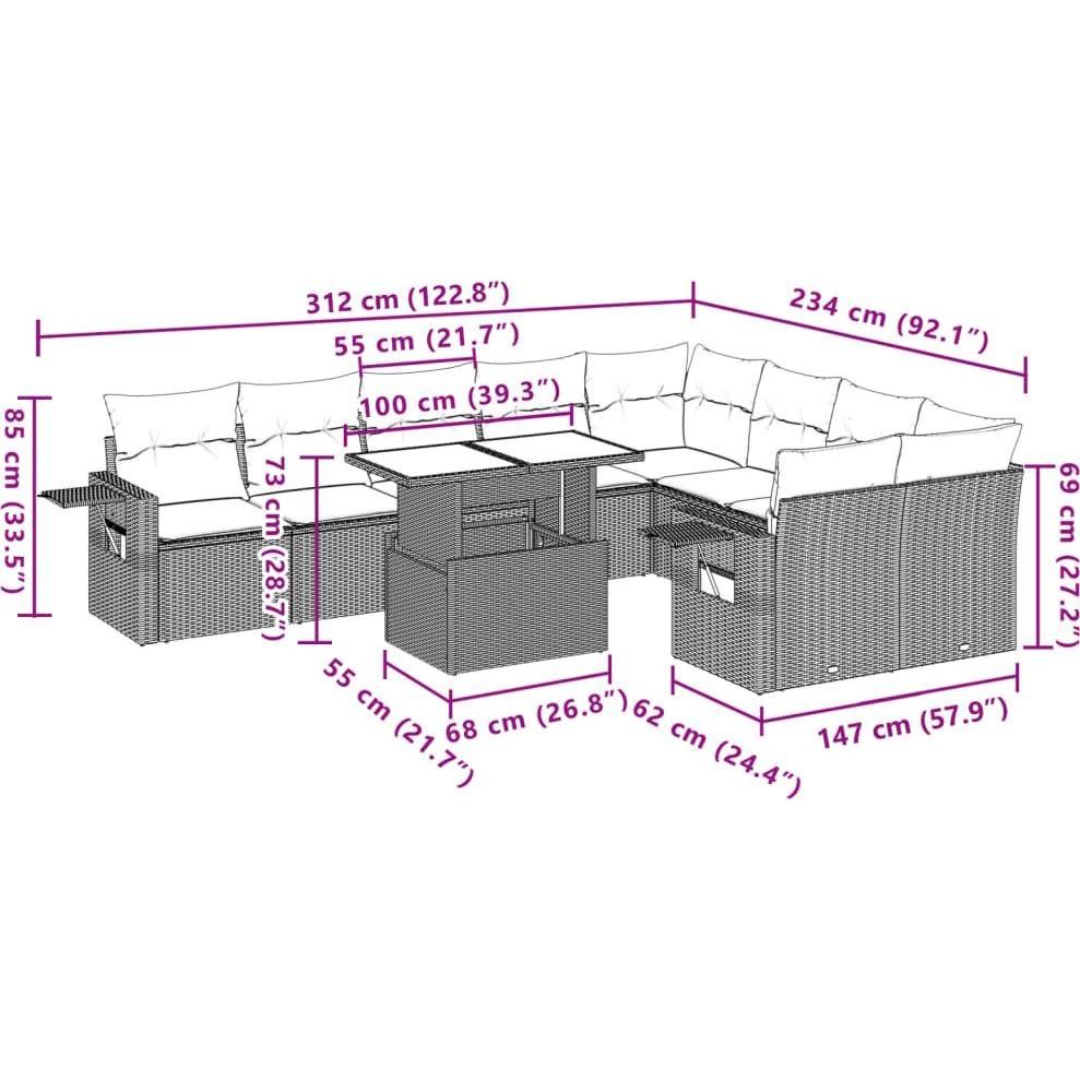 Thumbnail - VidaXL, Gartenlounge, Mayla
