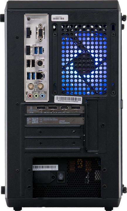 Image du produit Blackstorm 7600 R5 Gaming PC (1000 Go, 16 Go, AMD Ryzen 5 40, Radeon RX 7600 XT Fighter)