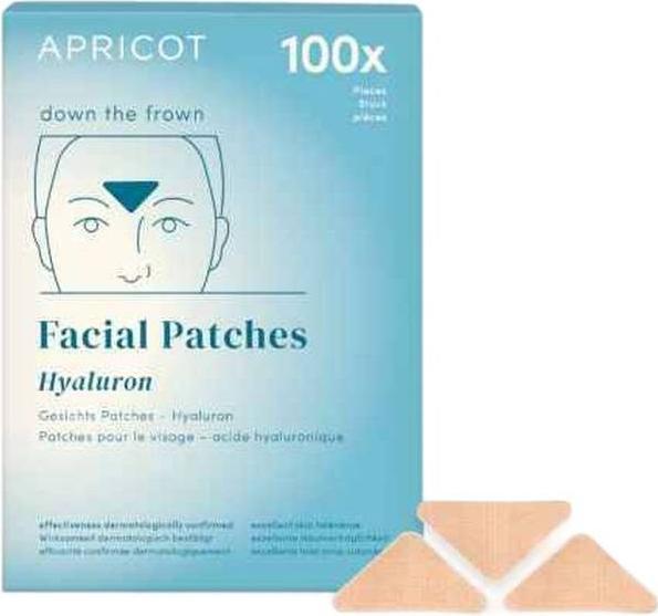 Actual product image Apricot Anti-Wrinkle Face Patches Hyaluron (96 ml)