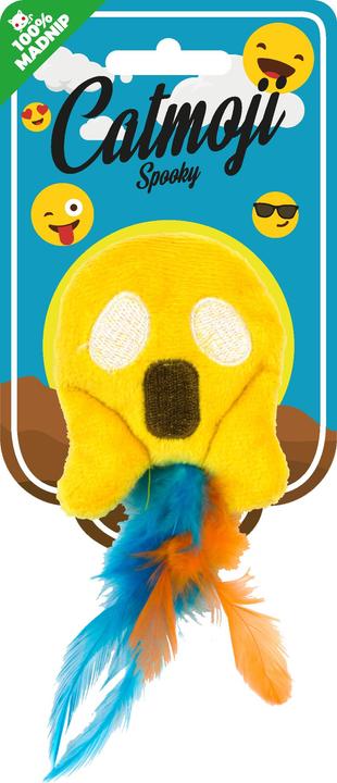 Actual product image Catmoji Emoji Cat Spooky (mit MadNip) (Plush toy cat)