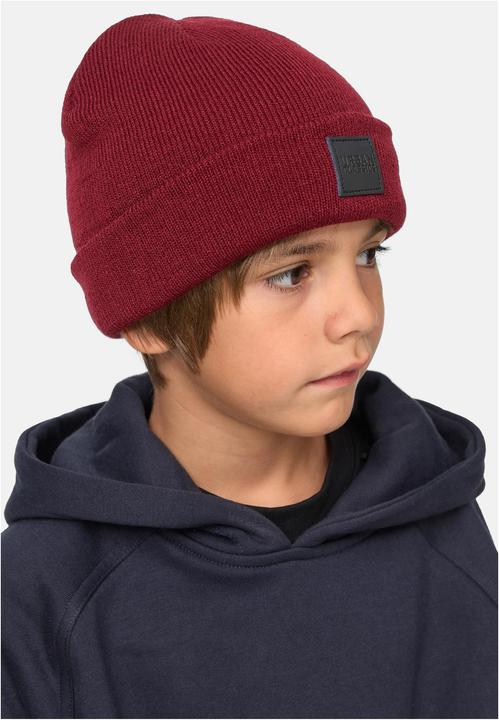 Immagine prodotto Urban Classics Logopatch Beanie per bambini 2-Pack (134/140)