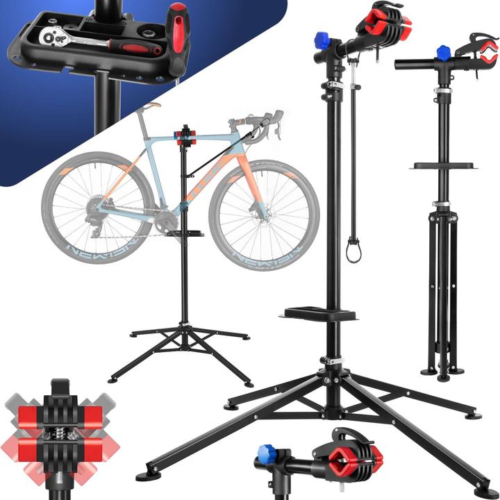 Actual product image tectake Bicycle mounting stand