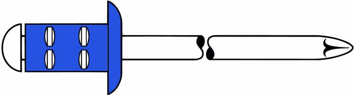 Image du produit Gesipa Rivet aveugle PolyGrip® tige de rivet d x l 4,8 x 15 mm acier / acier 250 pièces