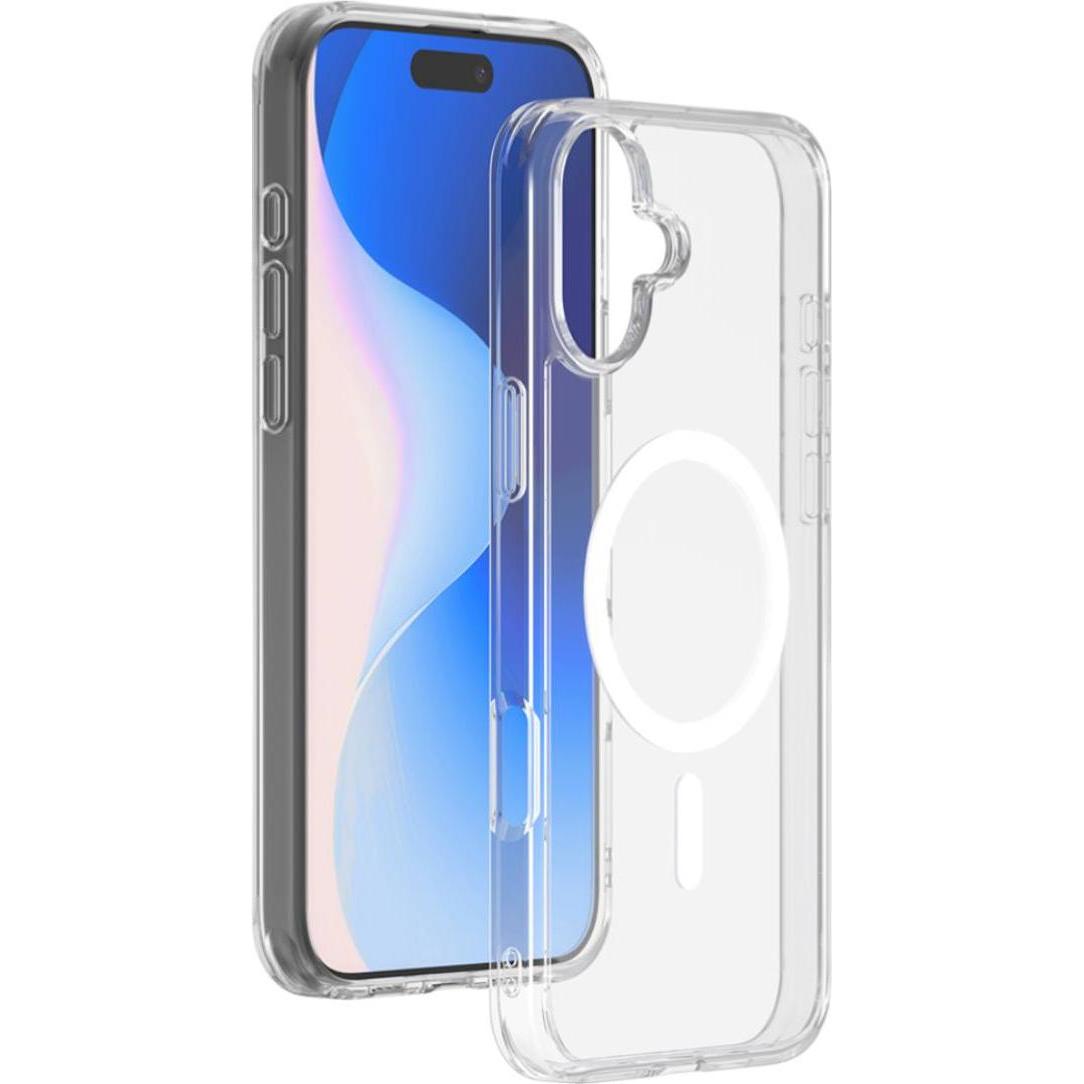 Bigben Handy-Cover für Apple iPhone 16 transparent (Apple iPhone 16), Smartphone Hülle, Transparent