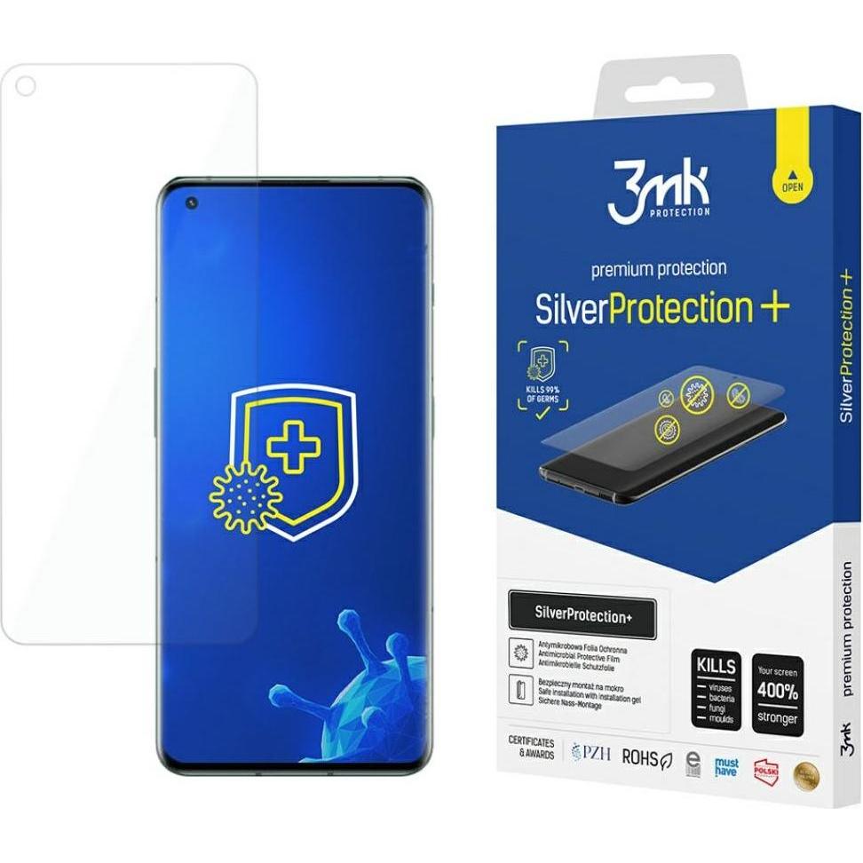 3MK OnePlus 10 Pro 5G - SilverProtection+ (1 Stück, OnePlus 10 Pro 5G), Smartphone Schutzfolie, Transparent