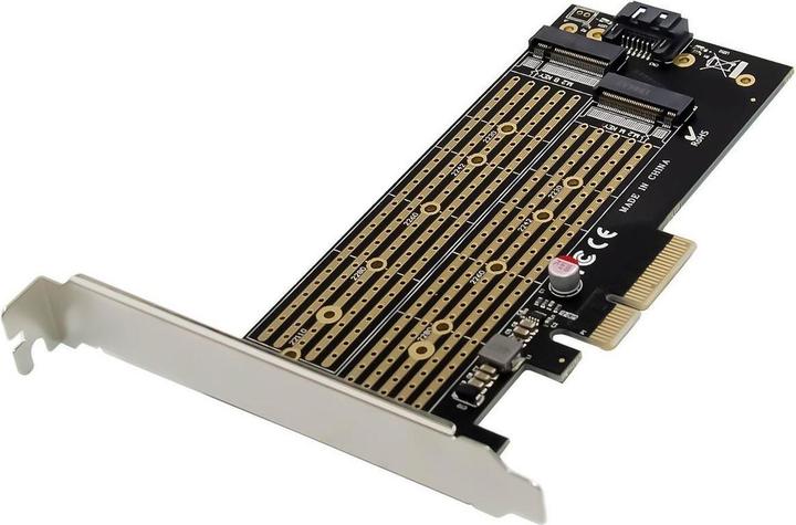 Actual product image MicroConnect MC-PCIE-X4M2 Interface Card/Adapter M.2 Built-in