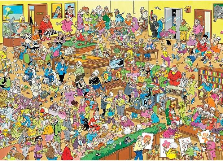 Actual product image Jumbo Jan Van Haasteren The retirement home (1000 pieces)