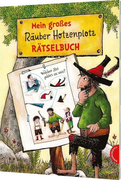 Actual product image Mein grosses Räuber Hotzenplotz-Rätselbuch (German, F. J. Tripp, Mathias Weber, Otfried Preussler, 2018)