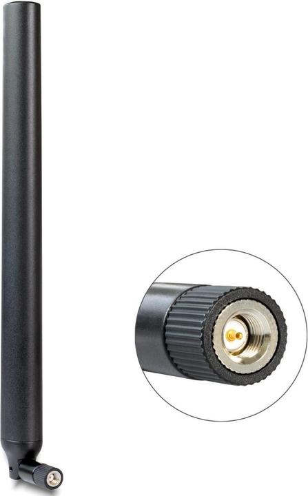 Actual product image Delock LTE/HSPA/GSM antenna, SMA connector, black (3G, GSM)