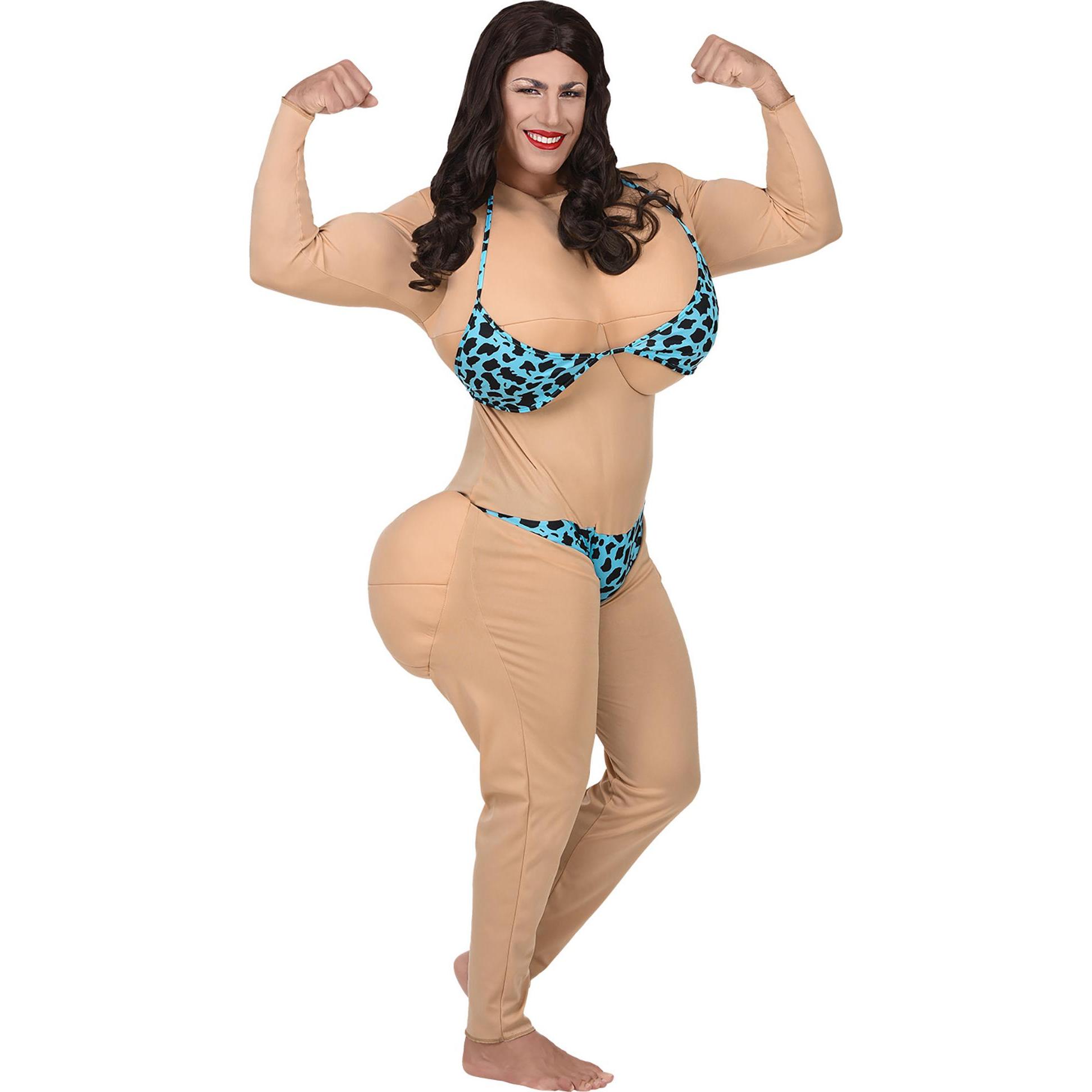 Widmann Miss Bikini Männerkostüm (L)