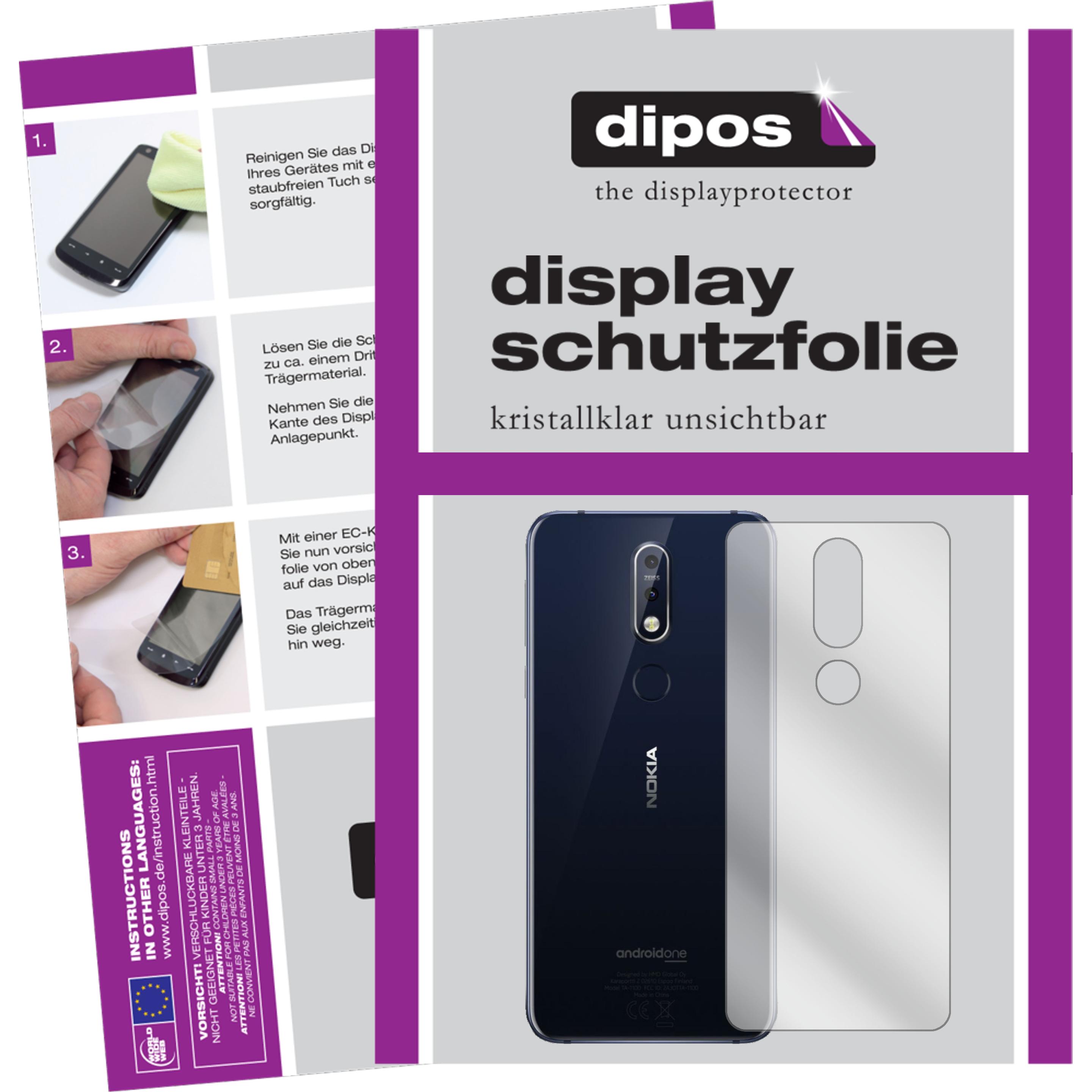 Thumbnail - Dipos Displayschutzfolie Crystalclear (1 Stück, Nokia 7.1), Smartphone Schutzfolie, Transparent