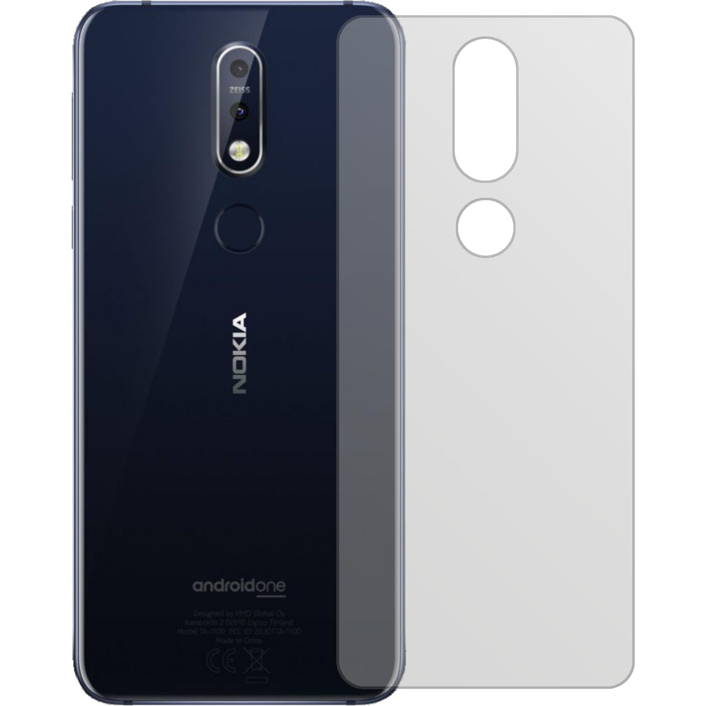 Thumbnail - Dipos Displayschutzfolie Antireflex (5 Stück, Nokia 7.1), Smartphone Schutzfolie, Transparent