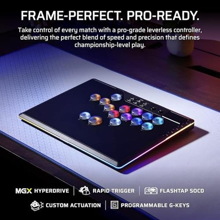 Actual product image Corsair Novablade Pro Wireless Hall Effect - Wireless Controller - Sony PlayStation 5 (PC, PS4, PS5)