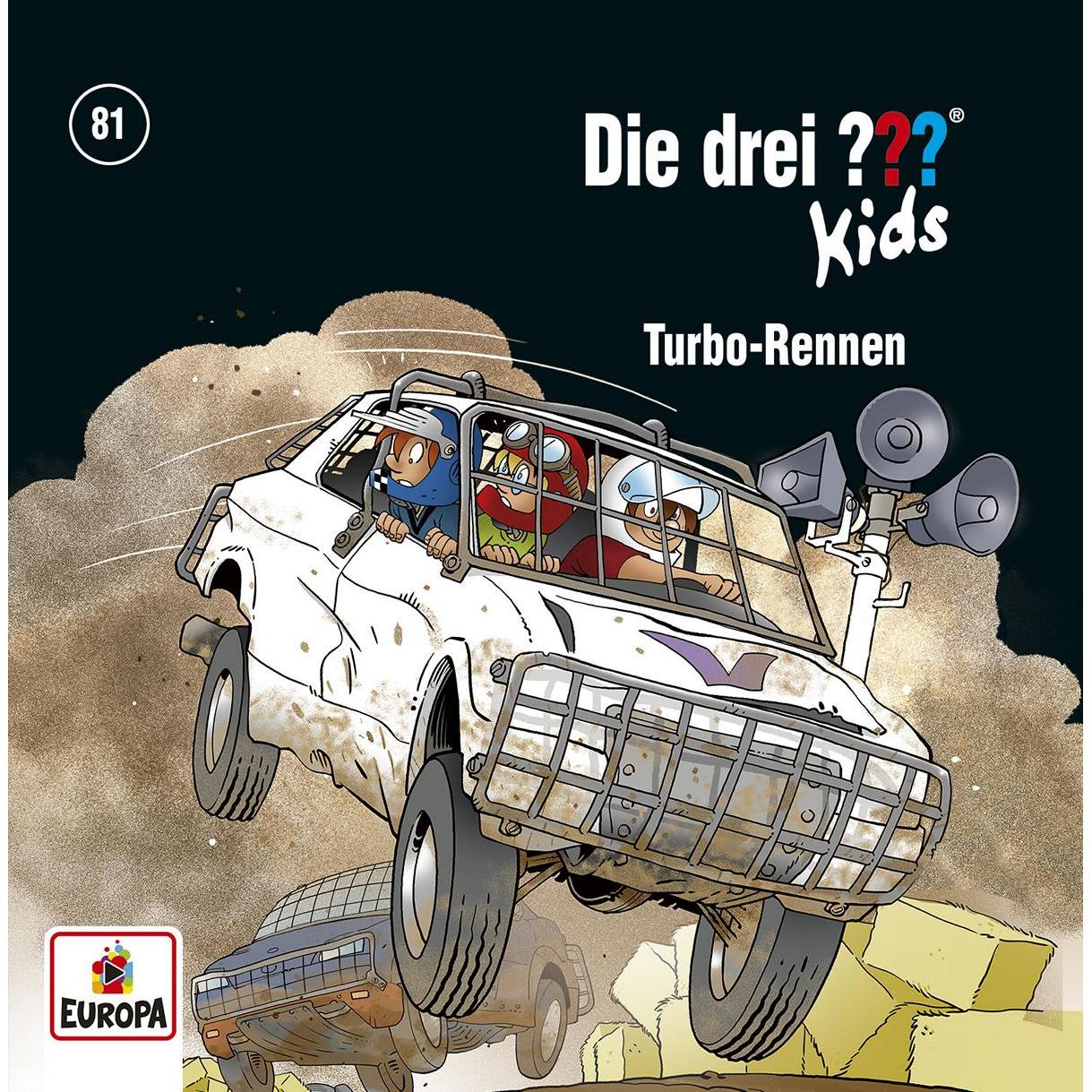 Die drei DREI FRAGEZEICHEN kids 81 - Turbo-Rennen, Hörbücher