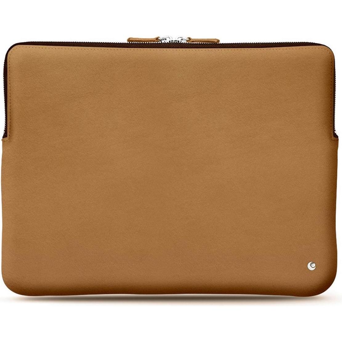 Noreve Lederhülle, Notebooktasche, Braun