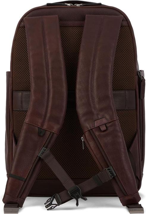 Actual product image Piquadro Sac à dos pour ordinateur et iPad avec portelumière, bretelle ajustable et protection RFID