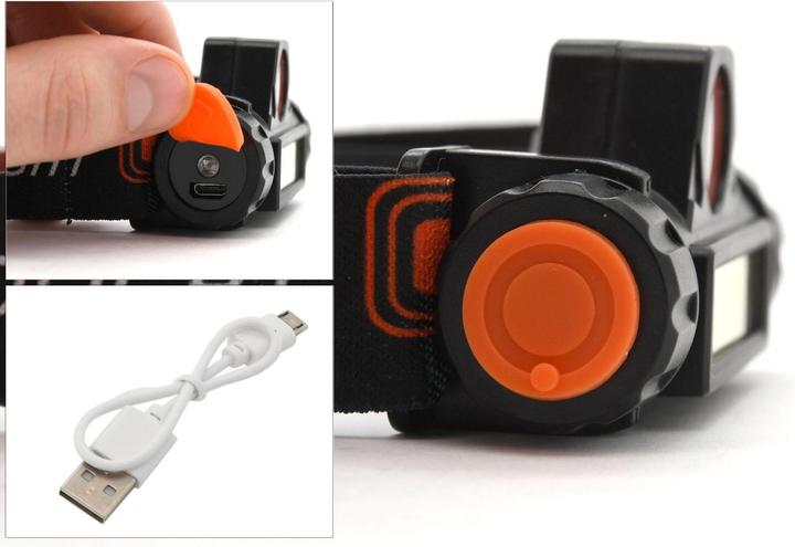 Actual product image Cattara Headlamp 120lm rechargeable (120 lm)