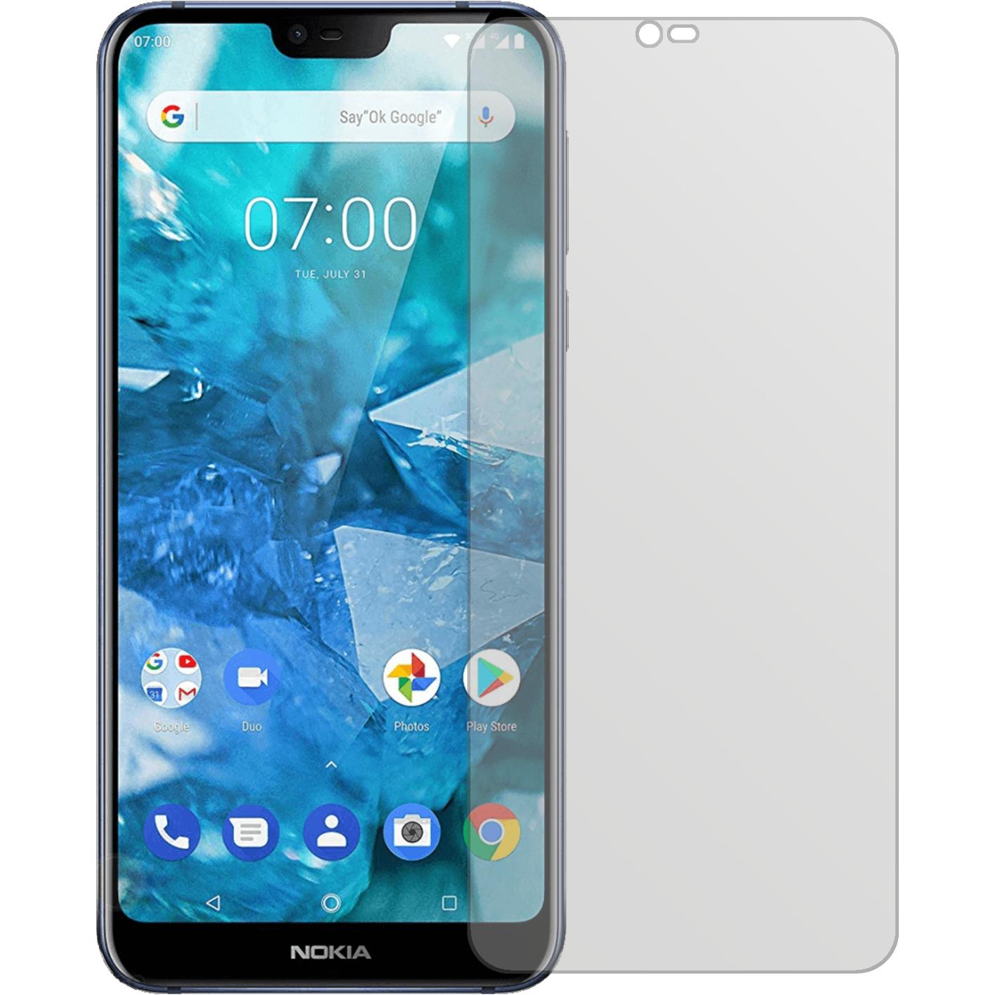 Thumbnail - Dipos Displayschutzfolie Antireflex (5 Stück, Nokia 7.1), Smartphone Schutzfolie, Transparent