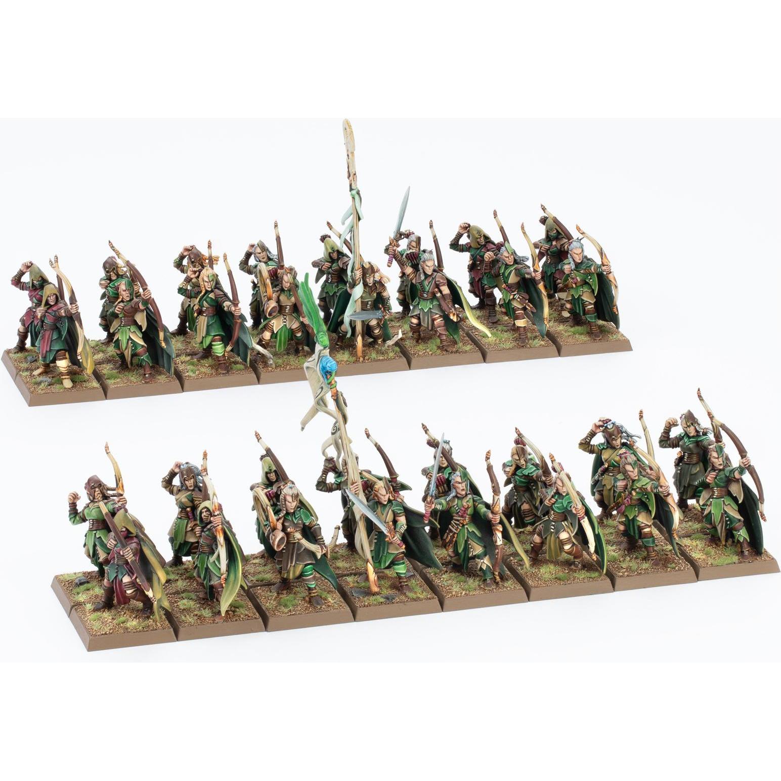 Games Workshop Warhammer ToW - Royaumes Elfes Sylvains : Gardes Sylvains (Kunststoff) (13-105)