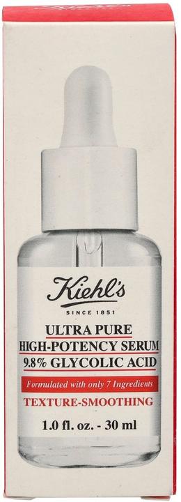 Actual product image Kiehl's Pure Serum Texture-Smooting Glycolic Acid 10% (30 ml)
