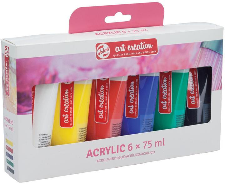 Talens Acrylfarbe 6er-Set (75 ml)