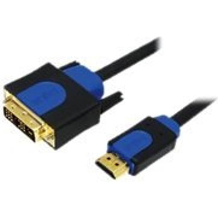 LogiLink HDMI (Typ A) — DVI (2 m, DVI, HDMI), Video Kabel