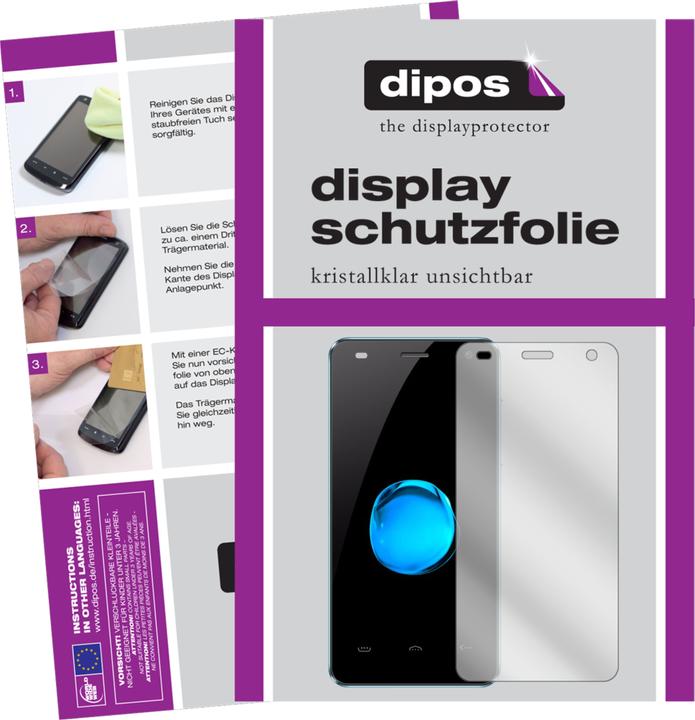 6x Protection pour HOMTOM HT26 Film de d'écran protecteur clair dipos