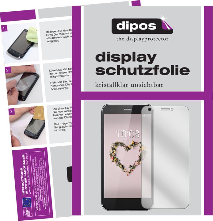 Produktbild Dipos Displayschutzfolie Crystalclear (2 Stk., ZTE Blade A512)