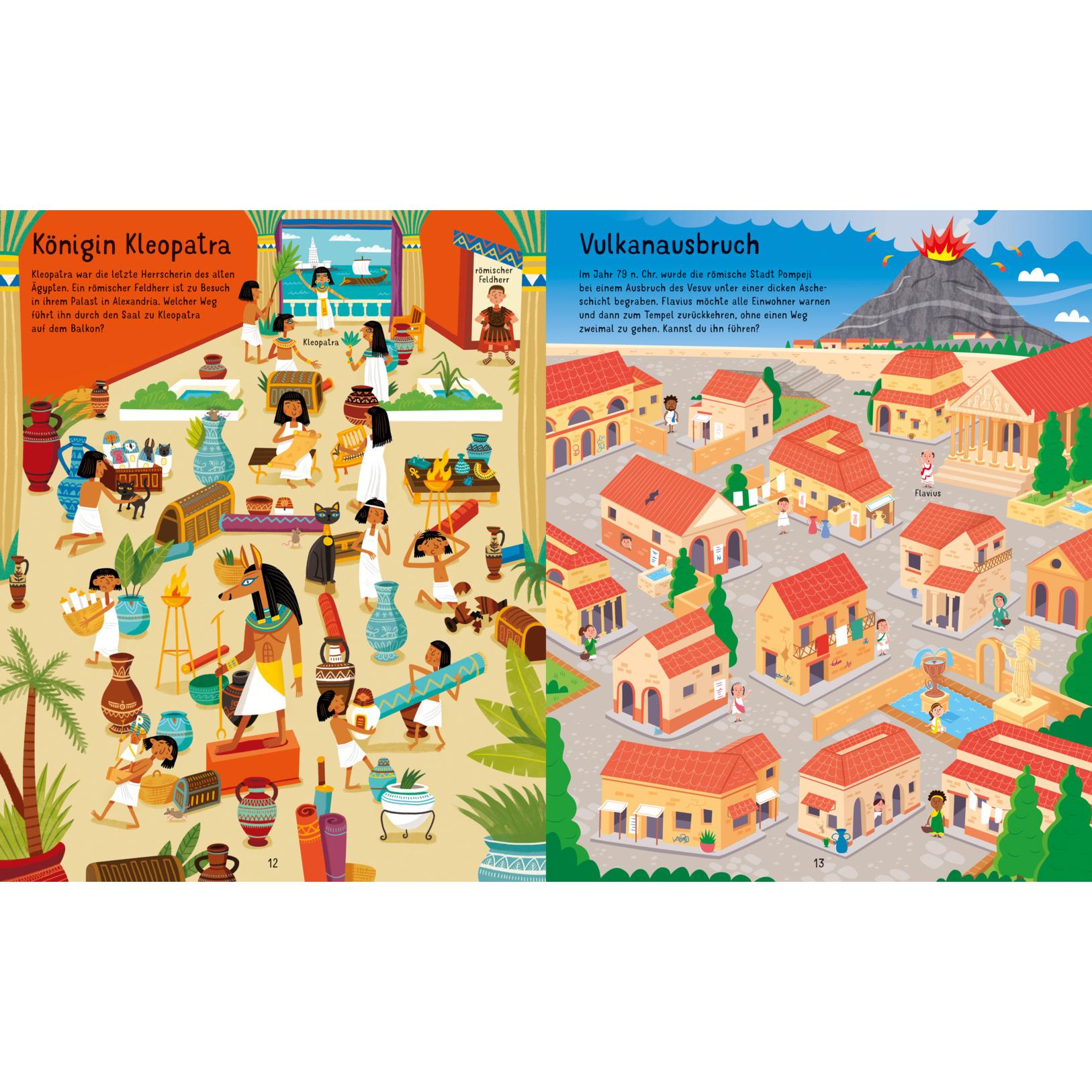 Thumbnail - Der grosse Labyrinthe-Spass: Reise durch die Zeit, Kinderbücher von Sam Smith