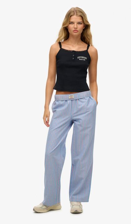 Produktbild Superdry Gestreifte Damenhose mit elastischem Bund (S)