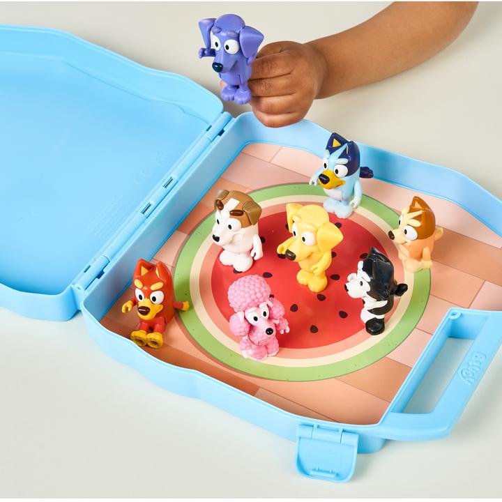 Actual product image Moose Bluey Play & Go Collectors Case