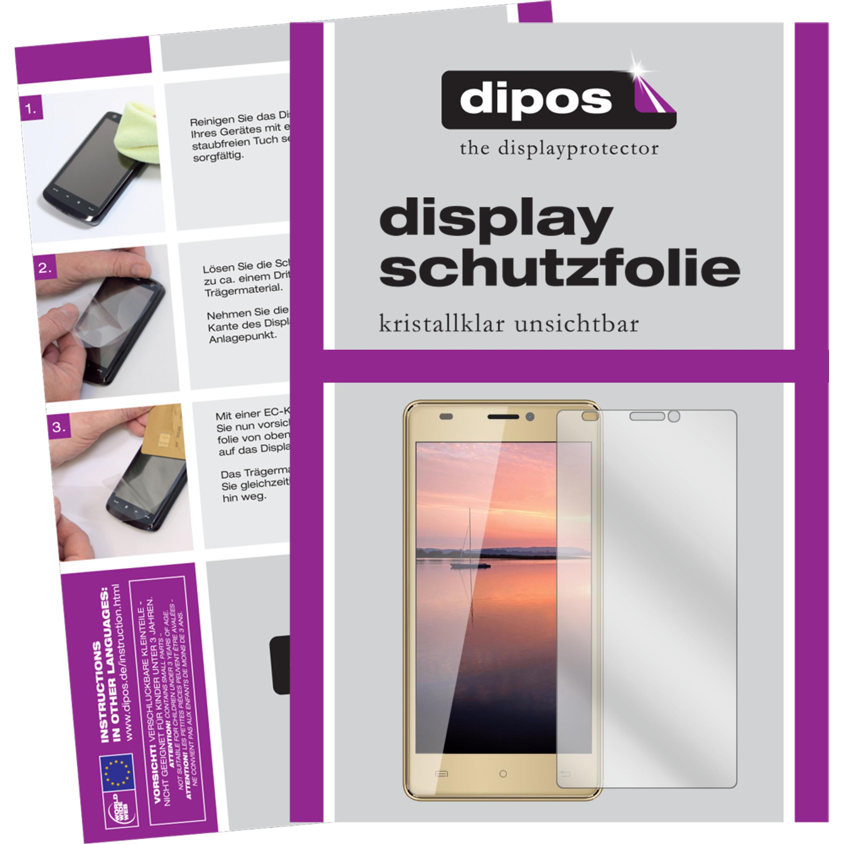 Thumbnail - Dipos Displayschutzfolie Crystalclear (1 Stück, Cubot H3), Smartphone Schutzfolie, Transparent
