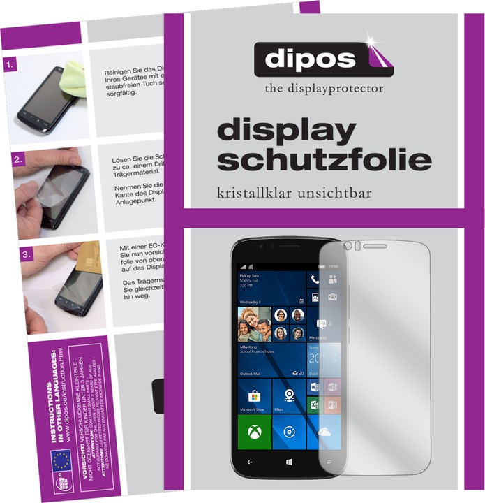 Immagine prodotto Dipos Pellicola Protettiva (6 Pezzo/i, Wileyfox Pro)