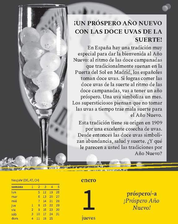 Actual product image Langenscheidt Sprachkalender Spanisch 2026