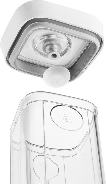Actual product image Zwilling Cube Box 3S, 22.8x10.7x10.7cm, 1.3l, transparent-white (1.30 l)