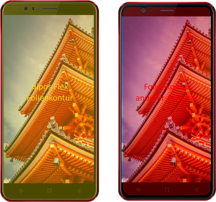 Immagine prodotto Dipos Pellicola Protettiva Full-Cover 3D (2 pz., Elephone P8 3D)