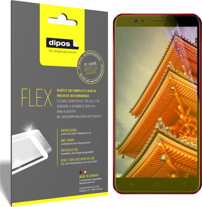 Immagine prodotto Dipos Pellicola Protettiva Full-Cover 3D (2 pz., Elephone P8 3D)