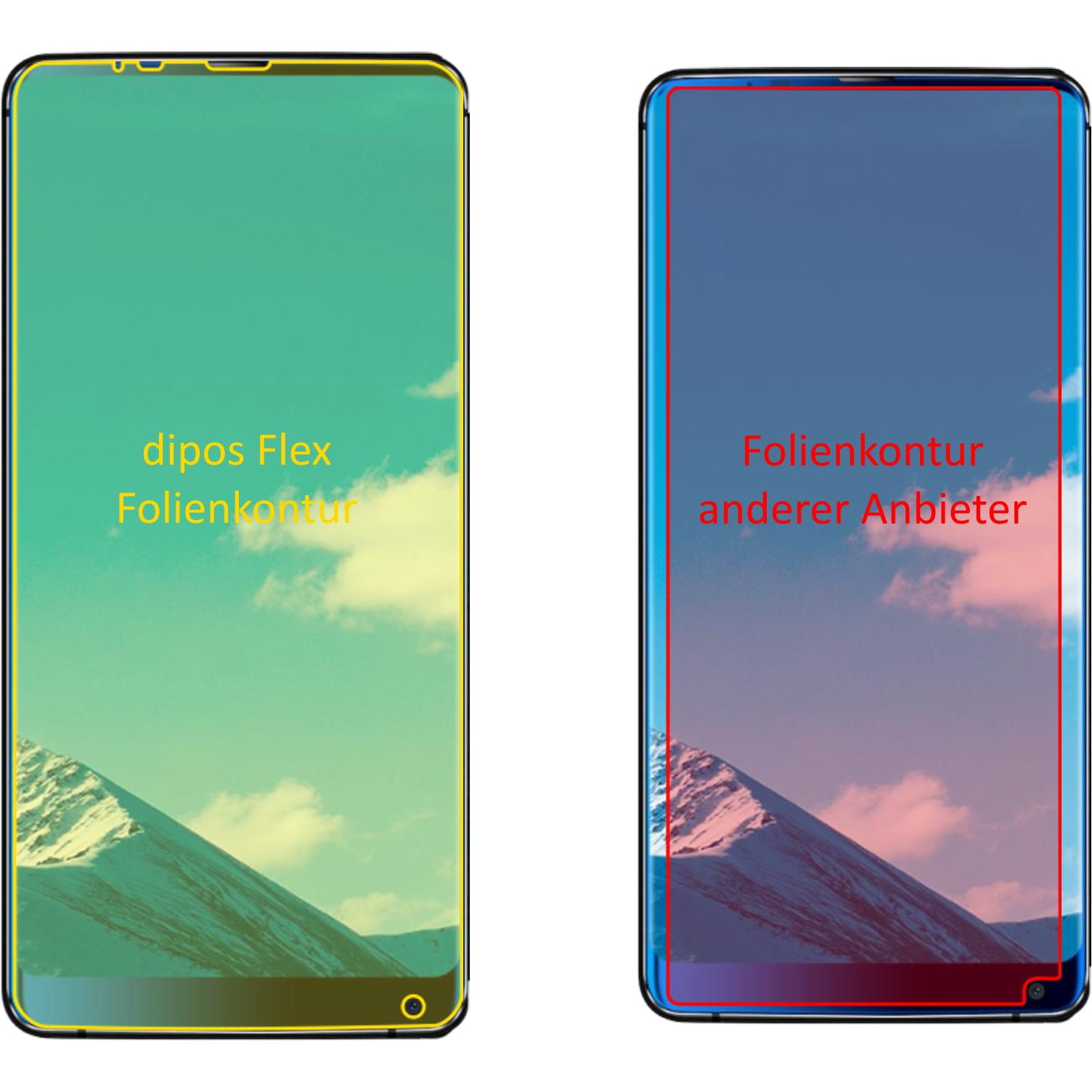 Thumbnail - Dipos Displayschutzfolie Full-Cover 3D (3 Stück, Samsung Galaxy S21), Smartphone Schutzfolie, Transparent