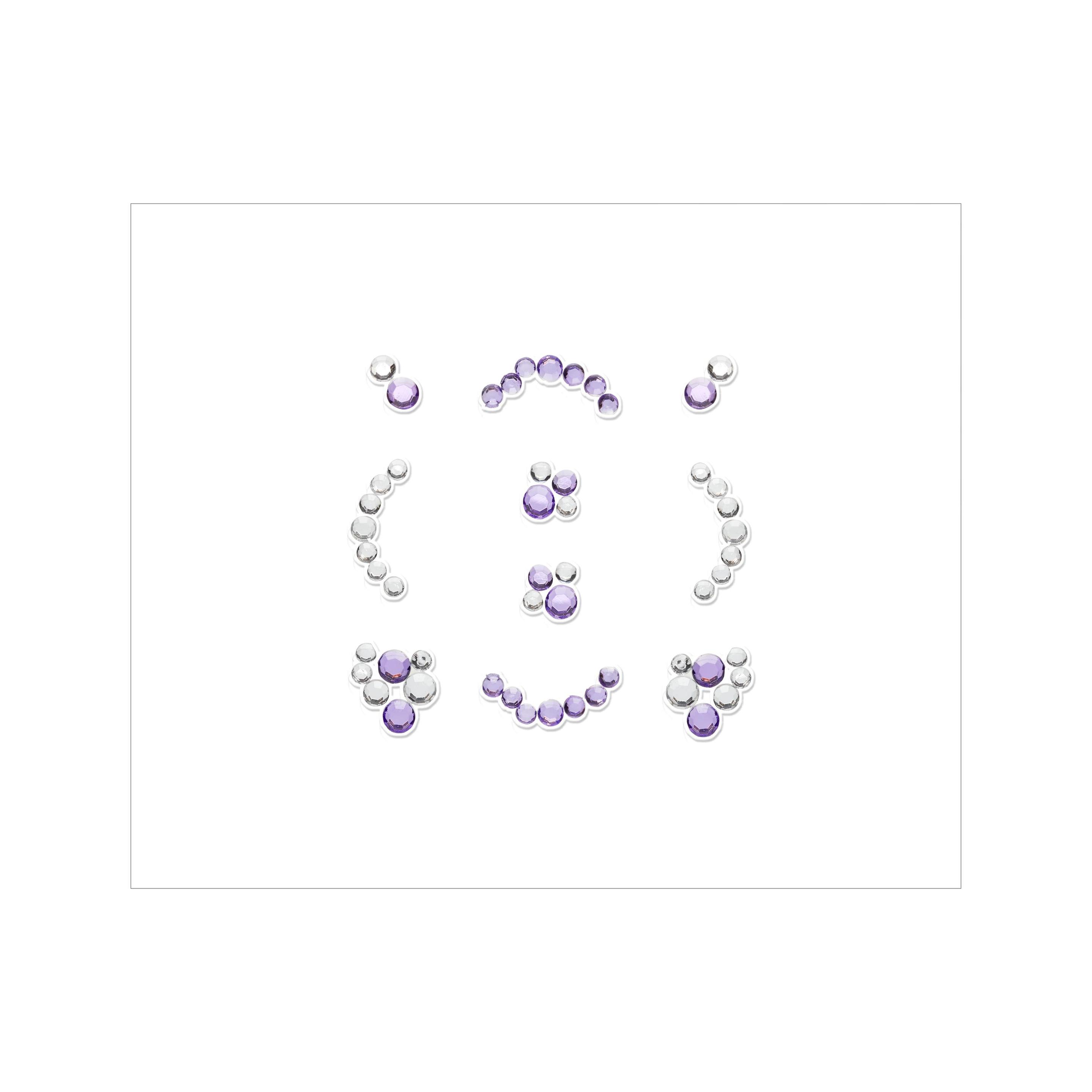 Thumbnail - essence, Nagelstyling + Kunstnägel, 3D Nail Jewels (Nagelkleber, Violett)