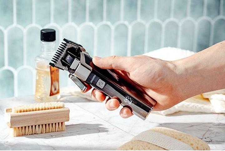 Actual product image Mesko | Hair Clipper with LED Display | MS 2842 | Cordless | Number of length steps 8 | Grey