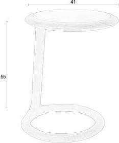 Actual product image Zuiver Doppio Side Table
