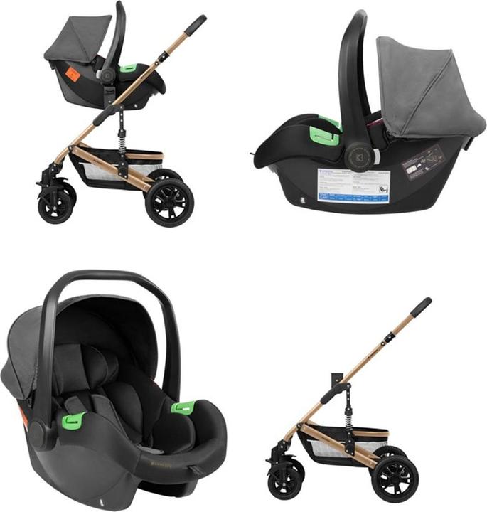Produktbild Kikkaboo Kinderwagen 3 in 1 Amaia