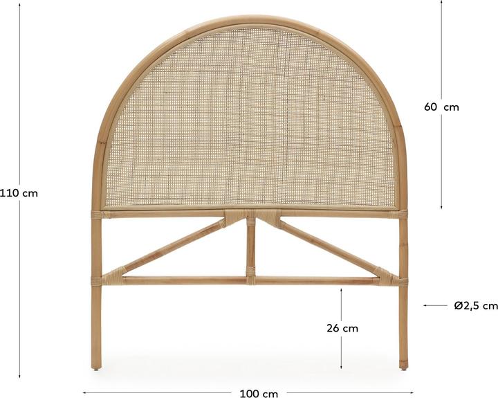 Image du produit Kave Home Quiterie (4 x 98 cm)