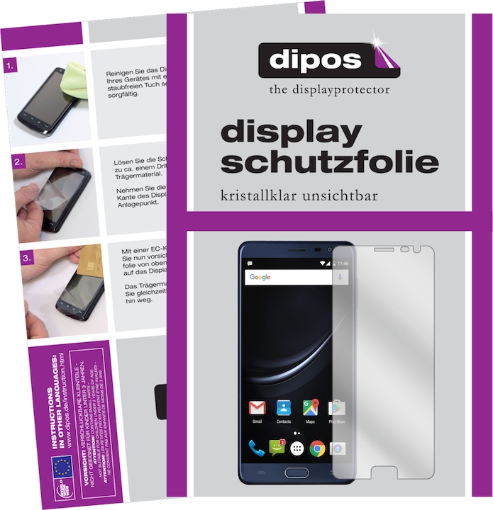 Produktbild Dipos Displayschutzfolie Crystalclear (6 Stück, Cubot Cheetah 2)